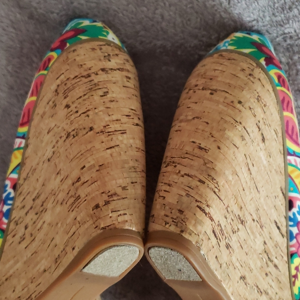 Nine West Multicolor Wedge - Picture 5 of 7